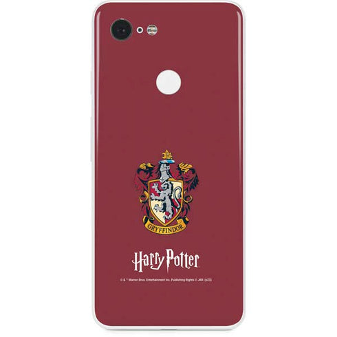 Wizarding World Harry Potter Gryffindor House Crest Google Pixel 3 Skin